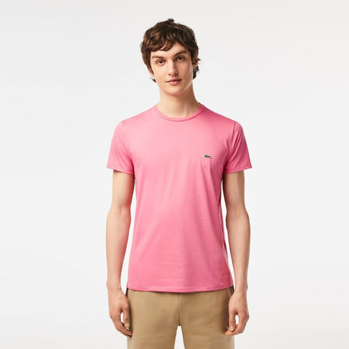 T-shirt Uomo Cotone Pima basica Melone Lacoste- Francavilla Moda